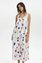Load image into Gallery viewer, Vestido escote en V AZUL
