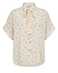 Camisa con Lazo BLANCO
