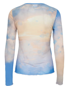 Camiseta cuelo redondo AZUL