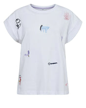 Load image into Gallery viewer, Camiseta manga casquillo BLANCO
