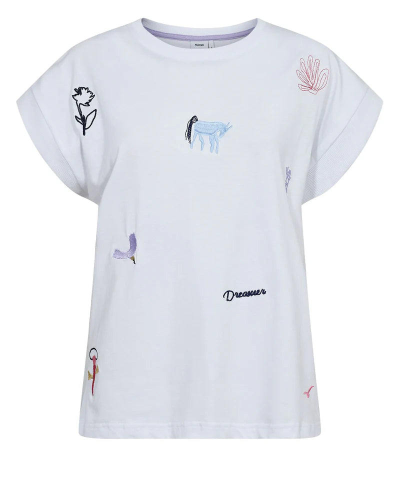 Camiseta manga casquillo BLANCO