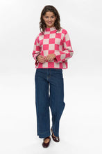 Cargar imagen en el visor de la galería, Jersey cuello alto ROSA
