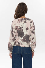 Cargar imagen en el visor de la galería, jersey-punto-estampado-cenefas-geometricas-azul-blanco-invierno-arbol-shop
