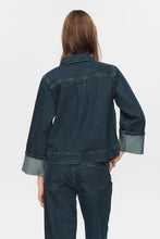 Cargar imagen en el visor de la galería, camisa-vaquera-mujer-denim-azul-claro-botones-estilo-casual-arbol-shop
