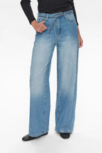 Load image into Gallery viewer, Pantalón vaquero Azul silver
