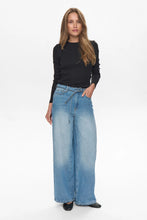 Load image into Gallery viewer, Pantalón vaquero Azul silver
