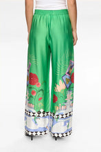 Cargar imagen en el visor de la galería, Pantalón satinada Garden VERDE
