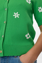 Load image into Gallery viewer, Cárdigan estilo polo VERDE
