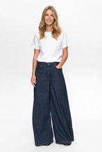 Load image into Gallery viewer, Pantalón vaquero extra wide Azul oscuro
