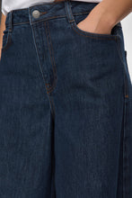 Load image into Gallery viewer, Pantalón vaquero extra wide Azul oscuro
