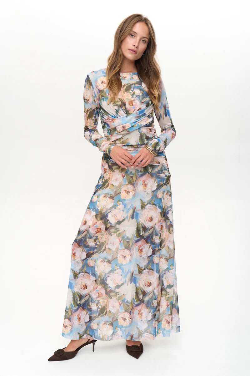 Vestido estampado MULTICOLOR