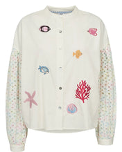 Load image into Gallery viewer, Camisa bordada Blanca
