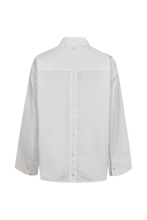 Cargar imagen en el visor de la galería, Camisa blanca bordada oversize
