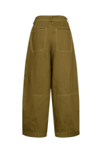 Cargar imagen en el visor de la galería, Pantalón barrel Verde

