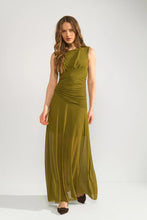 Load image into Gallery viewer, Vestido largo sin mangas Verde
