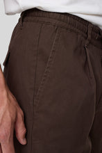 Cargar imagen en el visor de la galería, Pantalón cómodo con cordón Marrón
