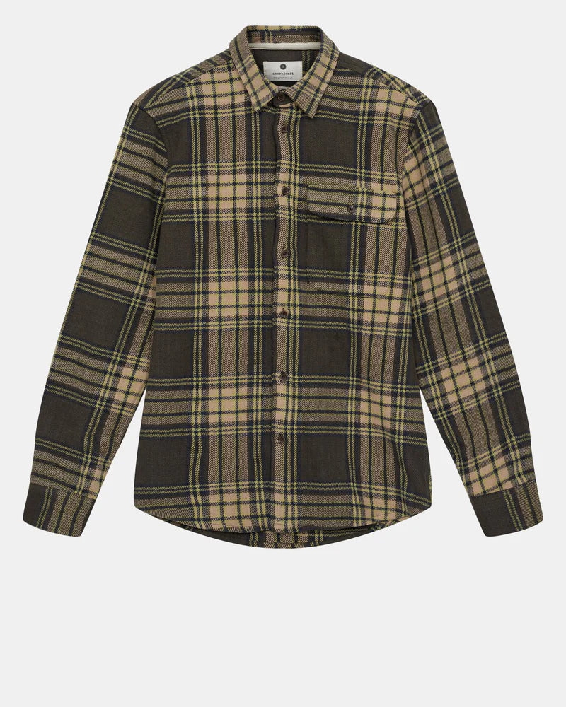 Camisa cuadros VERDE