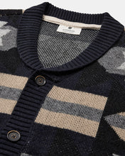 Cargar imagen en el visor de la galería, Cárdigan jacquard AZUL
