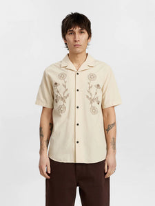 Camisa bordada BLANCO