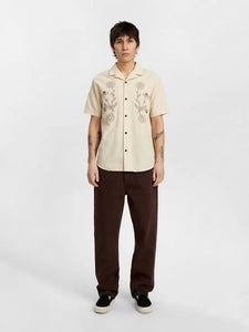 Camisa bordada BLANCO
