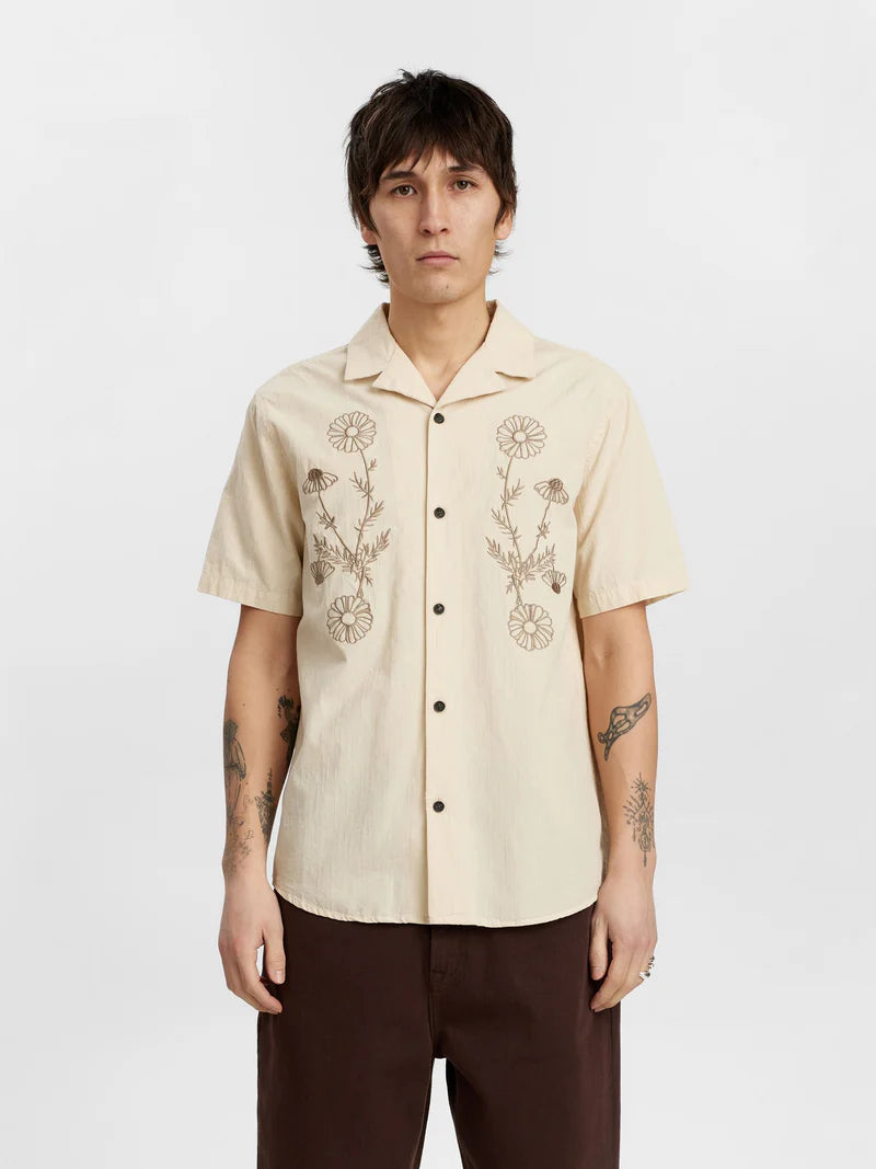 Camisa bordada BLANCO