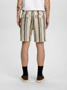 Short de rayas AZUL
