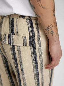 Short de rayas AZUL