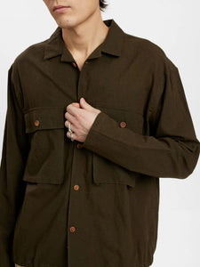 Sobrecamisa con cordón VERDE