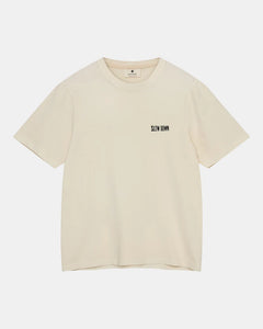 Camiseta con serigrafía BLANCO