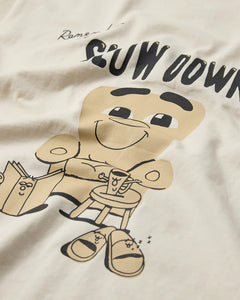 Camiseta con serigrafía BLANCO