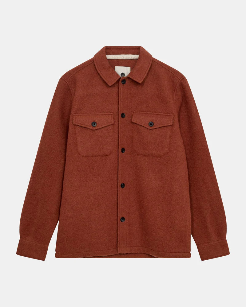 Sobrecamisa de lana TEJA