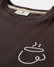 Cargar imagen en el visor de la galería, Camiseta con serigrafía MARRÓN
