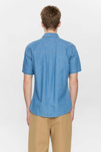 Cargar imagen en el visor de la galería, Camisa corte recto ÍNDIGO
