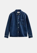 Cargar imagen en el visor de la galería, Sobrecamisa Vaquera Azul
