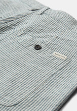 Cargar imagen en el visor de la galería, Pantalón holgado rayas Azul Claro
