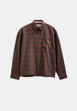 Load image into Gallery viewer, Camisa cuadros Burdeos y verde
