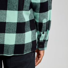 Cargar imagen en el visor de la galería, Camisa cuadros VERDE
