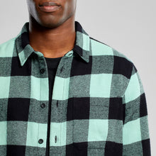 Cargar imagen en el visor de la galería, Camisa cuadros VERDE
