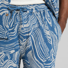 Load image into Gallery viewer, Pantalón corto de rizo Azul
