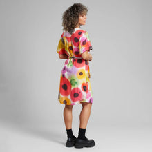 Load image into Gallery viewer, Vestido cruzado flores MULTICOLOR
