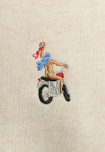 Cargar imagen en el visor de la galería, Sudadera con bordado BLANCO
