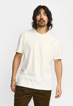 Load image into Gallery viewer, Camiseta con bordado y bolsillo Blanco
