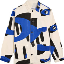 Load image into Gallery viewer, Chaqueta estampada AZUL
