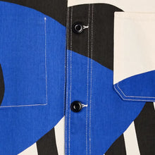 Load image into Gallery viewer, Chaqueta estampada AZUL
