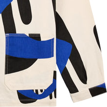 Load image into Gallery viewer, Chaqueta estampada AZUL
