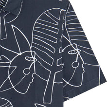 Cargar imagen en el visor de la galería, Camisa Diseño Artístico NAVY
