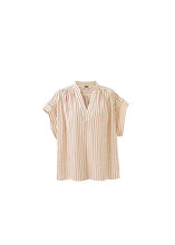 Cargar imagen en el visor de la galería, Camisa oversize Rayas multicolor
