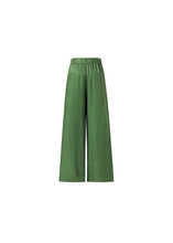 Cargar imagen en el visor de la galería, Pantalón ancho texturizado Verde

