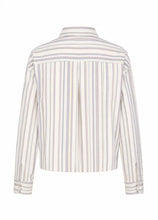 Cargar imagen en el visor de la galería, Camisa crop rayas Multicolor
