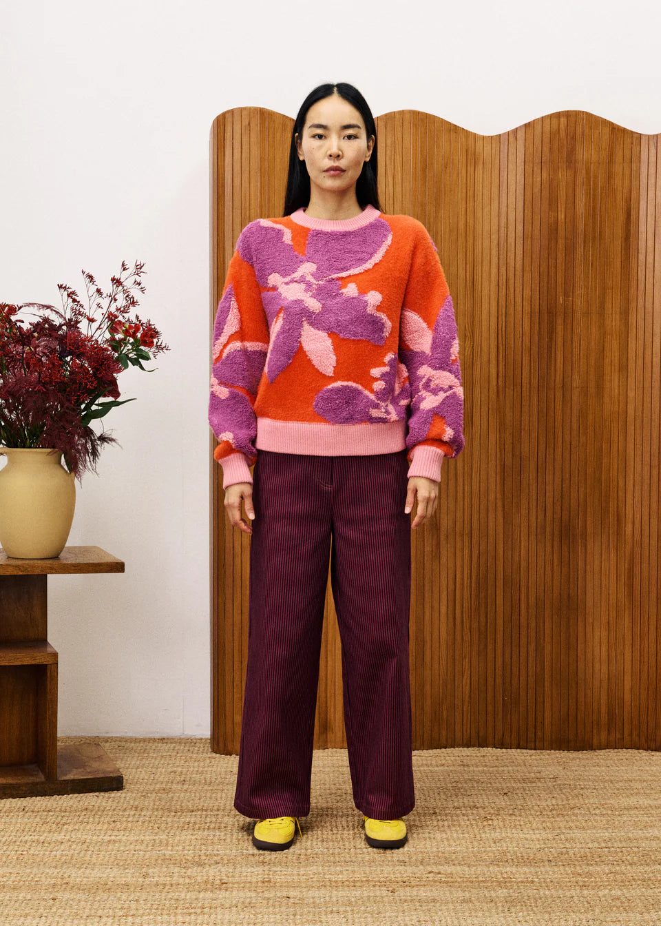 Jersey jacquard ROSA